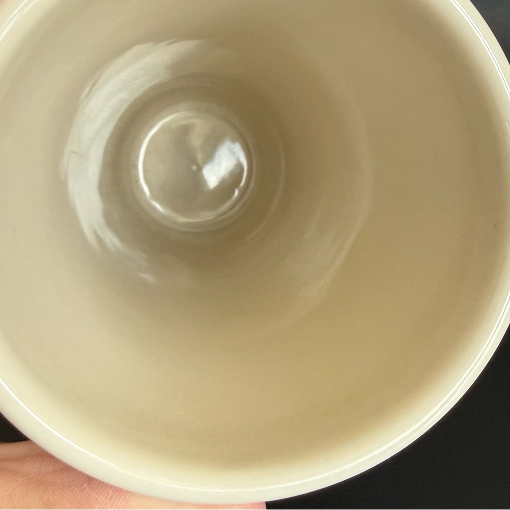 Longaberger Tall ivory Coffee Mug - Picture 6 of 6